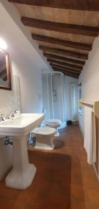 Villa Casa Di Pietro In Vivo D'Orcia, Pool Exterior foto
